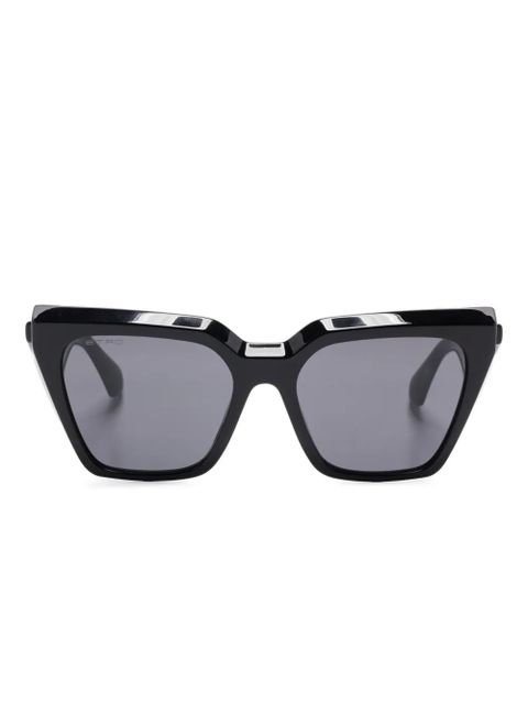 ETRO geometric-frame sunglasses - Black - zdjęcie produktu nr 1
