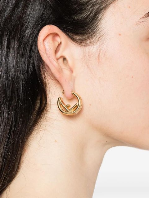 FENDI F is Fendi earrings - Gold