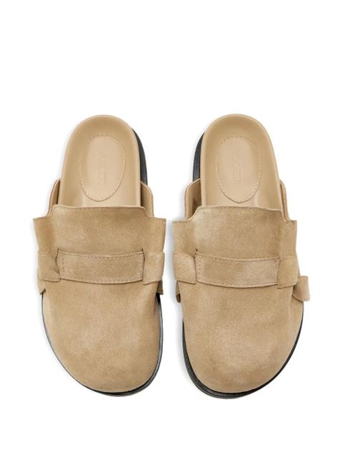 Yuzefi knotted suede mules - Neutrals - zdjęcie produktu nr 2