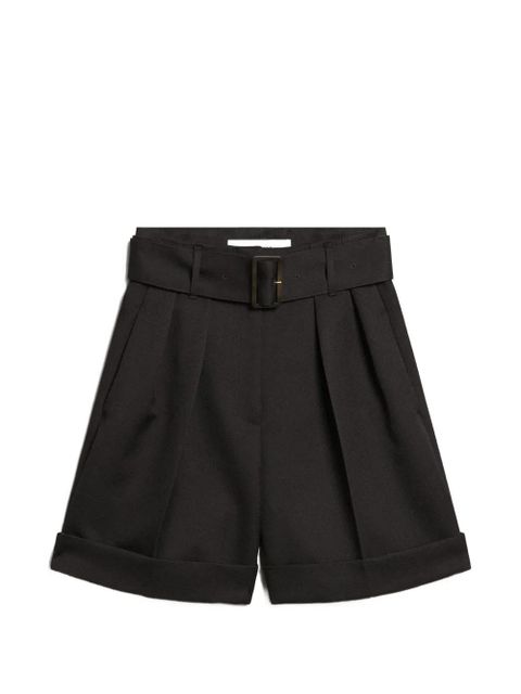 Golden Goose belted black shorts - Blue - zdjęcie produktu nr 1