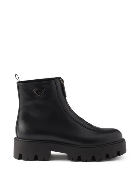 Prada zipped ankle boots - Black - zdjęcie produktu nr 1