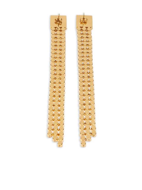 Blumarine crystal-embellished earrings - Gold