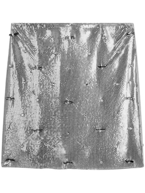 Versace Cielo Stellato mini skirt - Grey - zdjęcie produktu nr 1