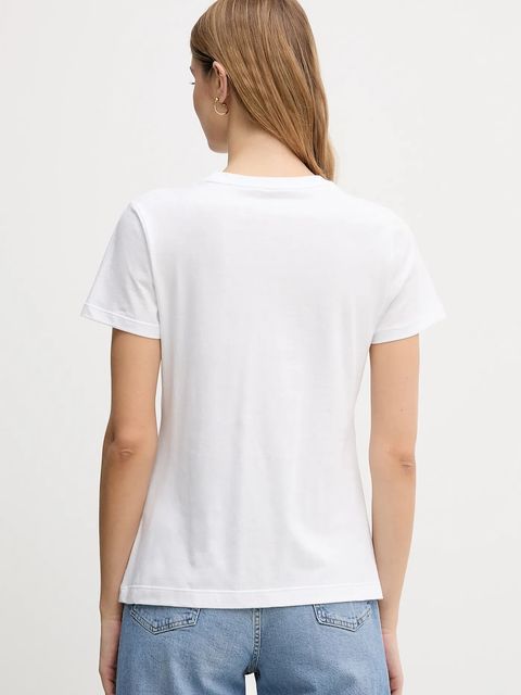 Dkny t-shirt damski kolor biały DJ6T1693
