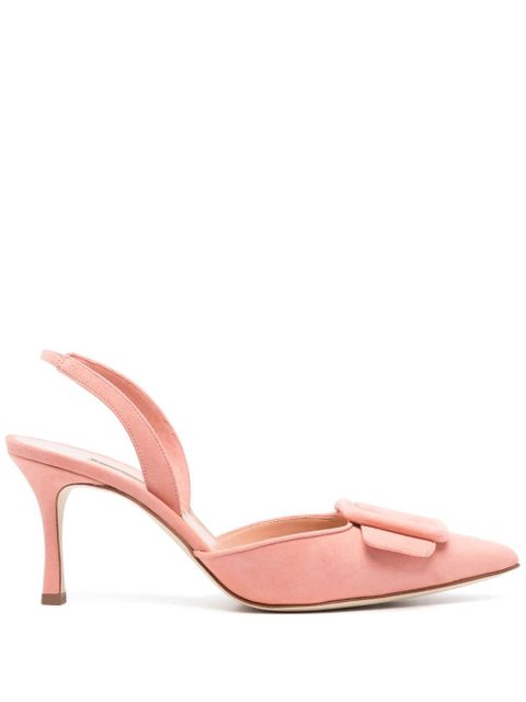 Manolo Blahnik 90m May slingback pumps - Pink - zdjęcie produktu nr 1