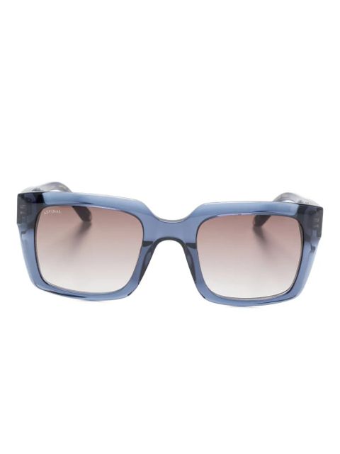 Aspinal Of London square-frame sunglasses - Blue - zdjęcie produktu nr 1