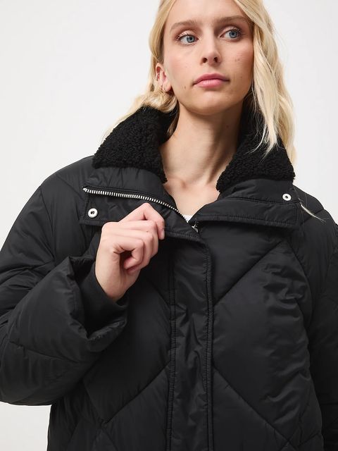 Medicine kurtka damska kolor czarny zimowa
