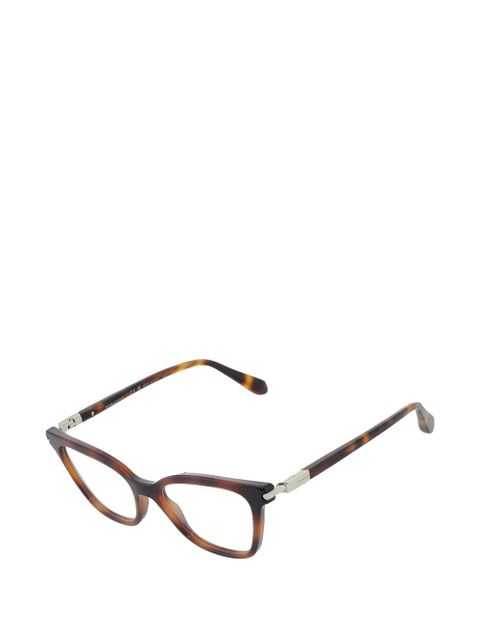Ferragamo cat-eye full-rim glasses - Brown