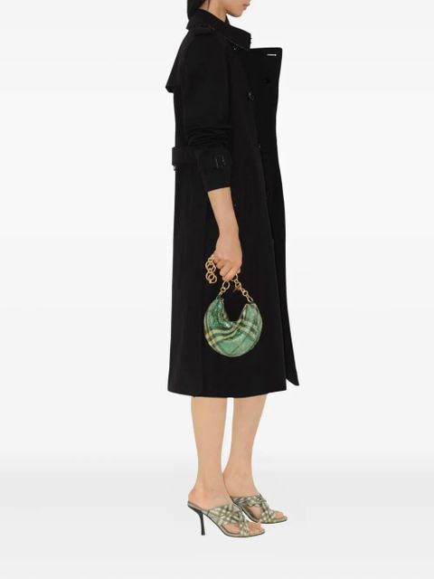 Burberry belted double-breasted trench coat - Black