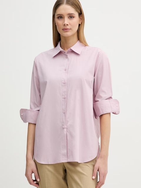 United Colors of Benetton koszula damska bawełniana - zdjęcie produktu nr 2