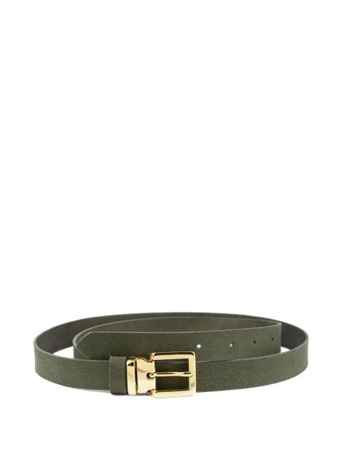 The Frankie Shop Evro suede belt - Green - zdjęcie produktu nr 1