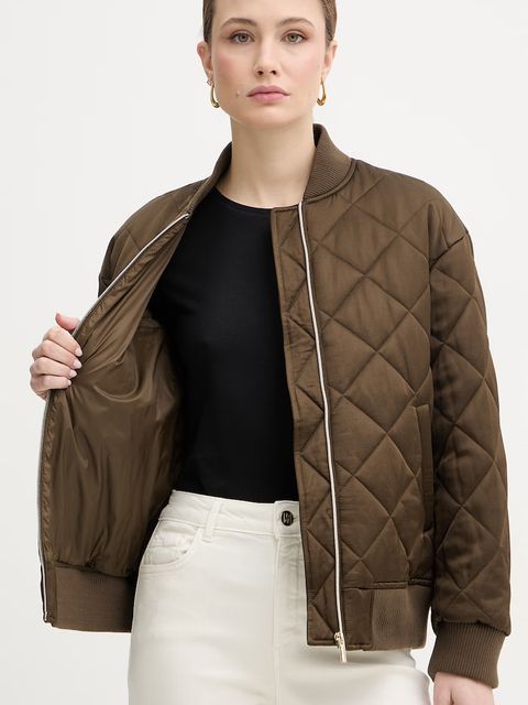 IBlues kurtka bomber z dodatkiem lnu PRIMO