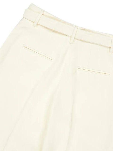 Gabriela Hearst Norman textured-linen trousers - Neutrals
