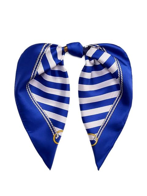 Lauren Ralph Lauren striped scarf - Blue - zdjęcie produktu nr 1