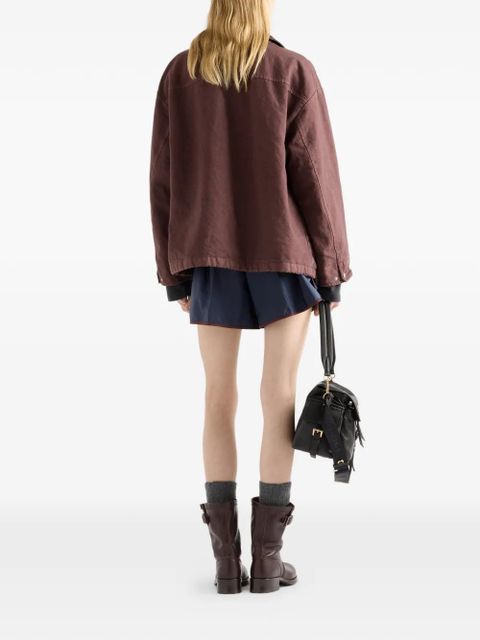 Prada logo shorts - Blue - zdjęcie produktu nr 2