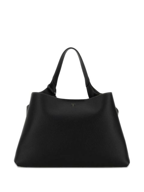 Tod's leather tote bag - Black - zdjęcie produktu nr 2
