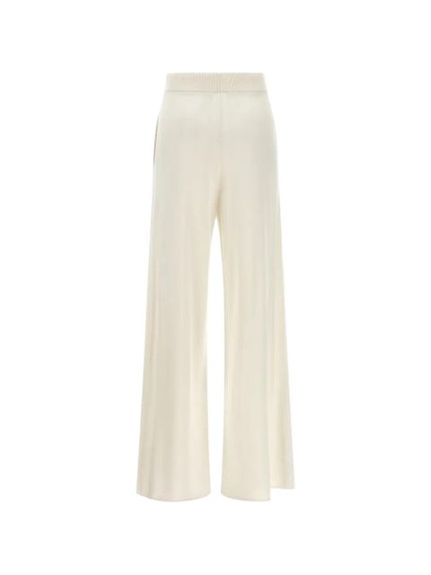 Max Mara ribbed cashmere trousers - Neutrals