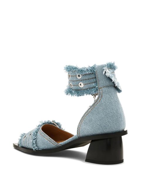 GANNI 50mm Denim Feminine pumps - Blue - zdjęcie produktu nr 2