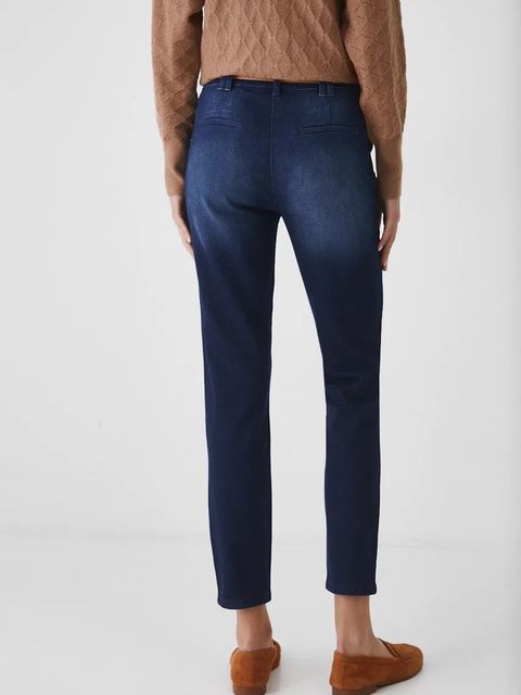 Medicine jeansy damskie kolor granatowy