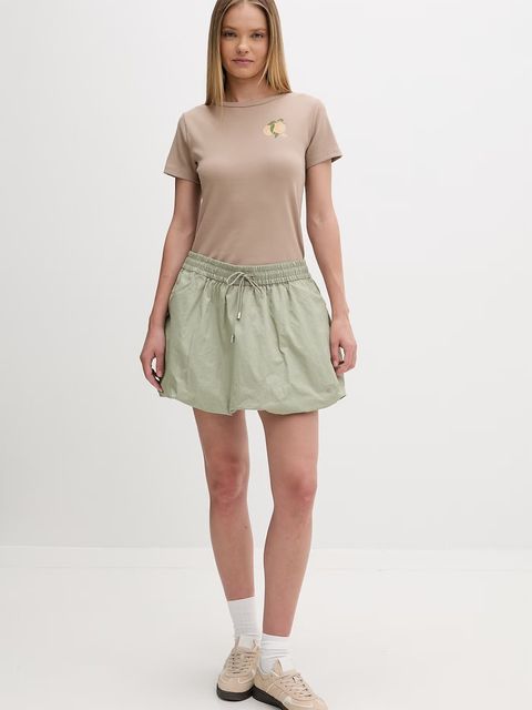 HUGO Blue spódnica bombka bawełniana Rababa-1-W_B - zdjęcie produktu nr 1