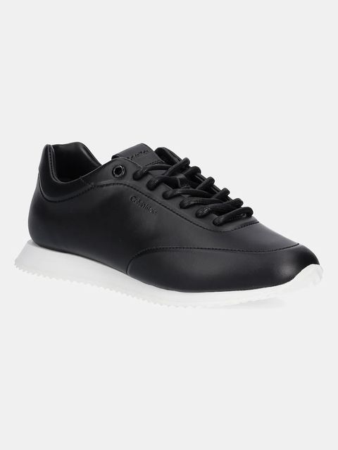 Calvin Klein sneakersy skórzane RUNNER LACE UP - LTH - zdjęcie produktu nr 1