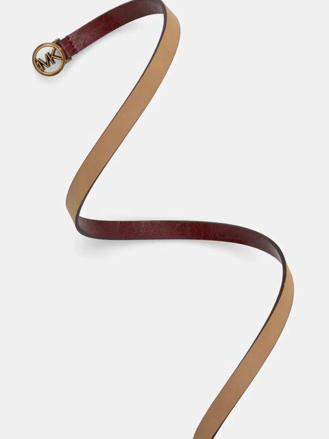 MICHAEL Michael Kors pasek damski kolor bordowy 559142