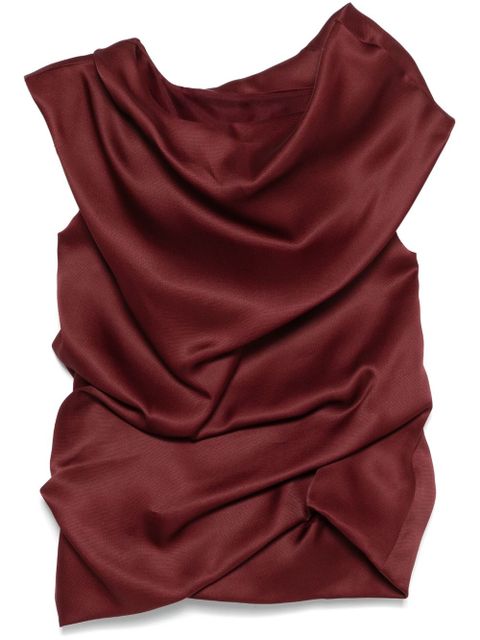 KHAITE Luola top - Red - zdjęcie produktu nr 1