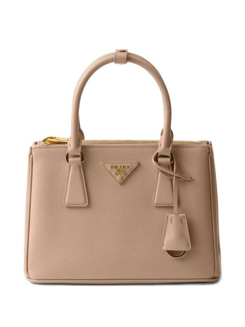 Prada small Galleria Saffiano leather tote bag - Neutrals - zdjęcie produktu nr 1