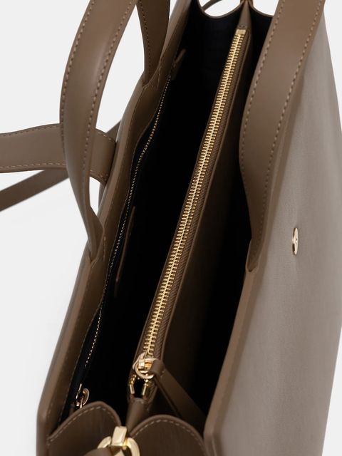 Tommy Hilfiger torebka kolor beżowy AW0AW18287