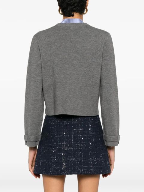 Maje button-fastening cardigan - Grey