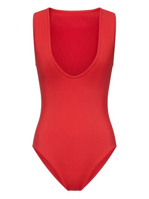 LouLou de Saison Gianna scoop-neck swimsuit - Red - zdjęcie produktu nr 1