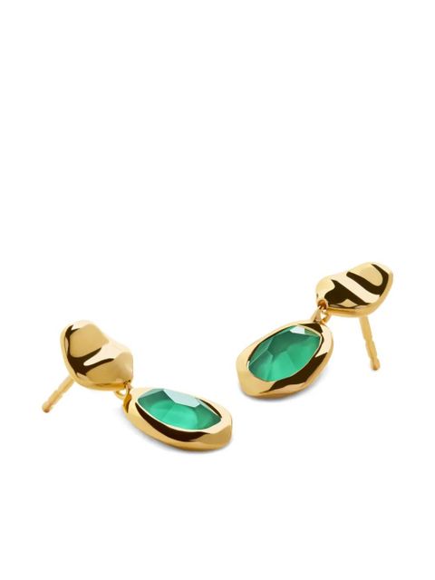 Monica Vinader Odyssey drop earrings - Gold