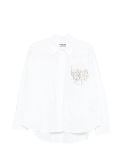 Essentiel Antwerp embellished pocket shirt - White - zdjęcie produktu nr 1