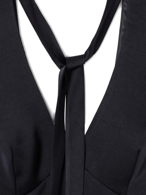 Claudie Pierlot tie neck jumpsuit - Blue - zdjęcie produktu nr 2