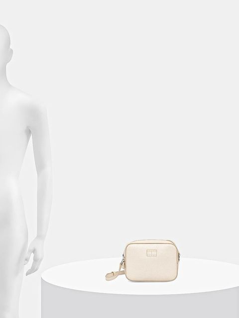 Tommy Jeans torebka kolor beżowy AW0AW17543