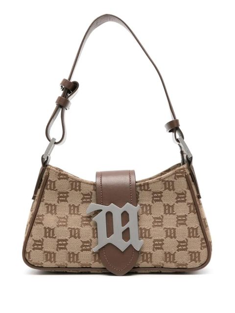 MISBHV monogram-jacquard canvas tote bag - Neutrals - zdjęcie produktu nr 1
