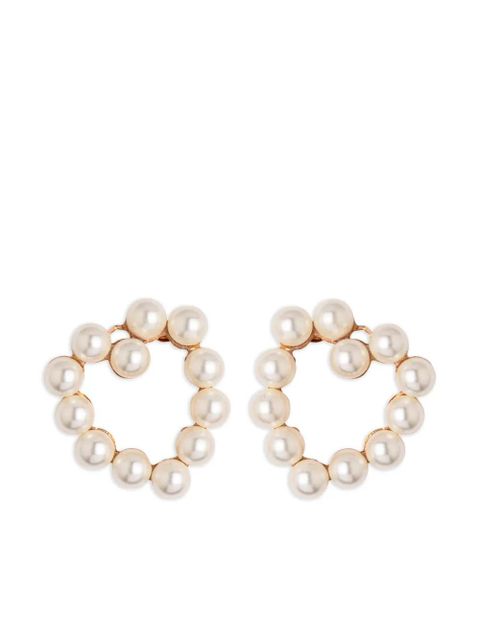 Jennifer Behr Carly earrings - White - zdjęcie produktu nr 1