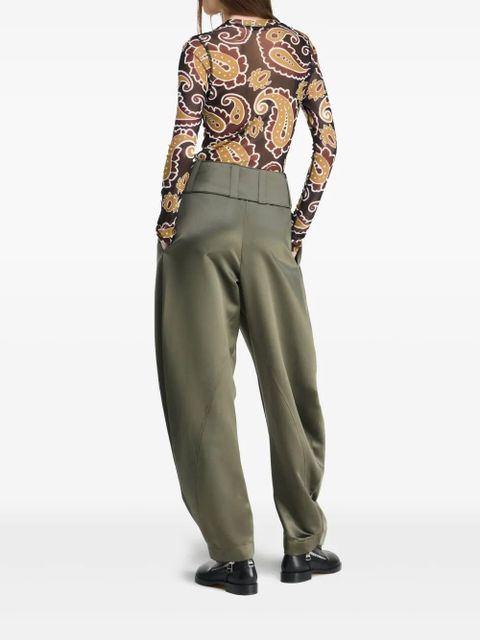 JW Anderson paisley-print top - Brown - zdjęcie produktu nr 2