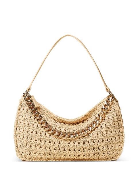 TWINSET woven chain-detail shoulder bag - Neutrals - zdjęcie produktu nr 1