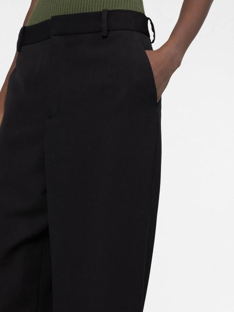 Balmain mid-rise wide-leg trousers - Black - zdjęcie produktu nr 2