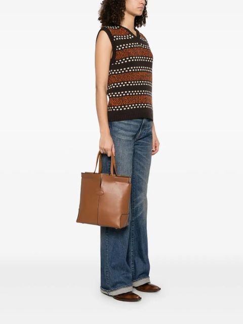 Tod's small Di Bag Folio tote bag - Brown - zdjęcie produktu nr 2