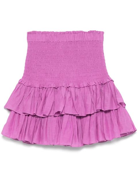 MARANT ÉTOILE Naomi mini skirt - Purple - zdjęcie produktu nr 1