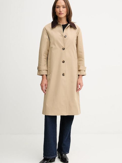 Pedro del Hierro płaszcz kolor zielony 8572318 - zdjęcie produktu nr 1