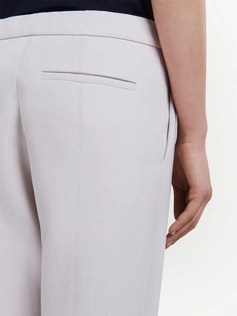 Marni straight-leg kick-flare trousers - White