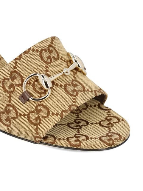 Gucci Horsebit-detail sandals - Neutrals