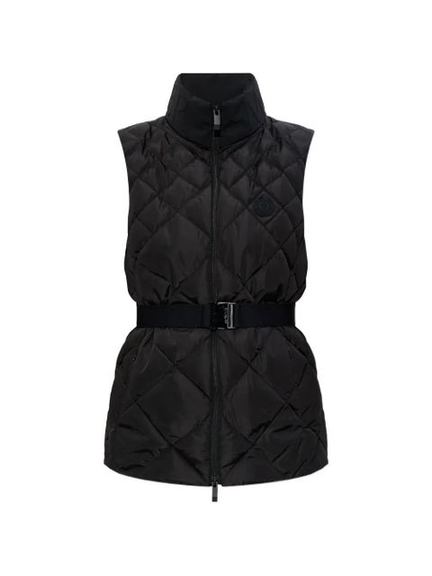 Moncler logo-patch gilet - Black - zdjęcie produktu nr 1