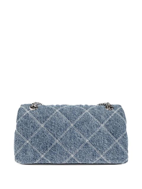 Marc Jacobs The quilted small Dual chain cross body bag - Blue