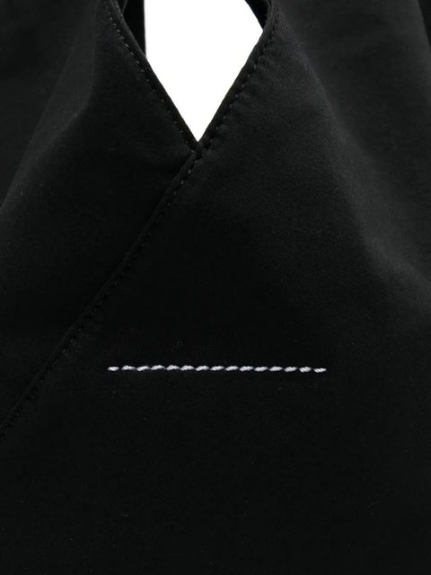 MM6 Maison Margiela logo-print shoulder bag - Black