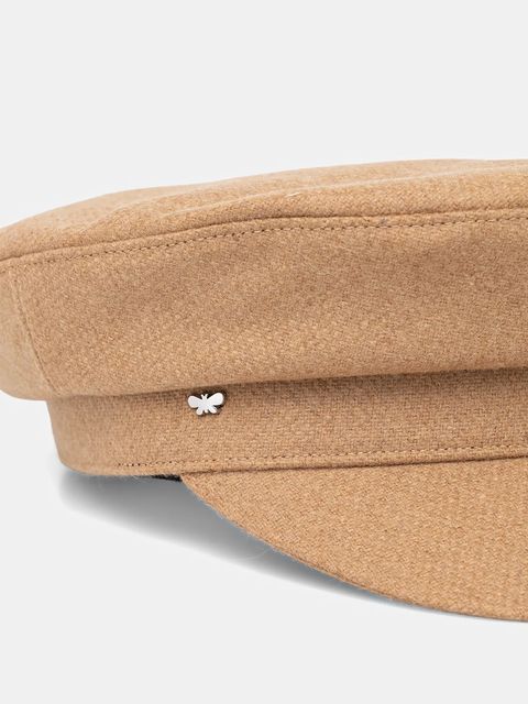 Weekend Max Mara kaszkiet wełniany ANGORA kolor beżowy wełniany 2525576044600 - zdjęcie produktu nr 2