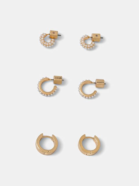 AllSaints kolczyki 3-pack - zdjęcie produktu nr 1